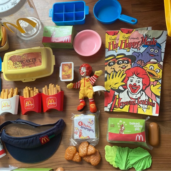 RARE Vintage McDonald’s Drive thru kids Playset Fisherprice Fun with Food - Picture 11 of 16